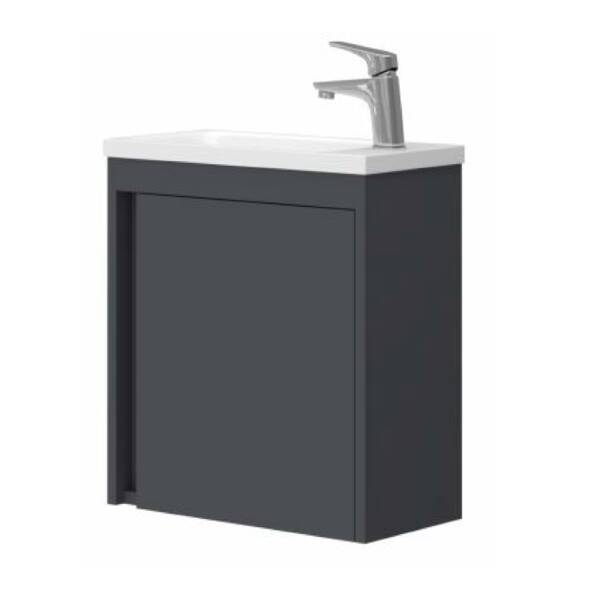 063050A SMALL Тумба 50 з умивальником, антрацит мат