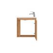 Тумба з раковиною Devit Small 063050O, 50 см, дуб, фото 4