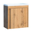 Тумба з раковиною Devit Small 063050O, 50 см, дуб, фото 1