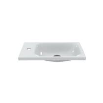 Тумба с раковиной Devit Small 063050B, 50 см, черный, фото №5
