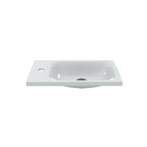 Тумба з раковиною Devit Small 063050B, 50 см, чорний, фото 5