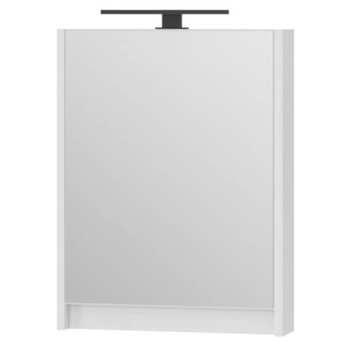 Зеркальный шкаф Devit Small 065050W с подсветкой, белый, фото 2