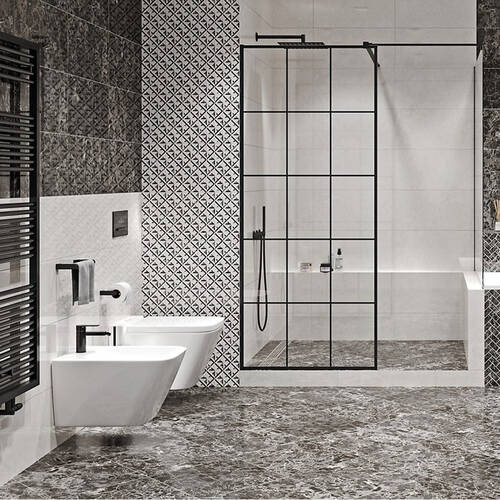 Керамограніт Opoczno Sephora Black 42x42 см, фото 2