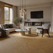 Керамограніт Ceramika Gres Gres Darkwood Beige 17,5x60 см, фото 2