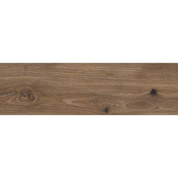 Керамограніт Ceramika Gres Limewood Brown 17,5x60 см, фото 4