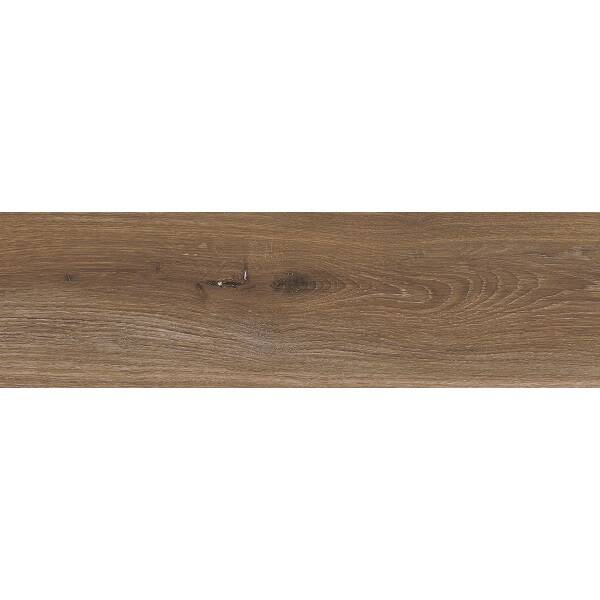 Керамограніт Ceramika Gres Limewood Brown 17,5x60 см, фото 1