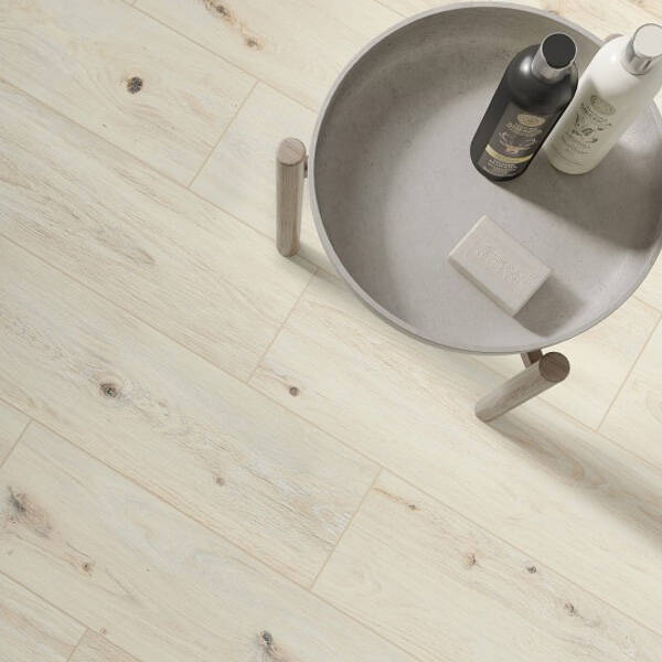 Керамограніт Ceramika Gres Limewood Cream 17,5x60 см, фото 2