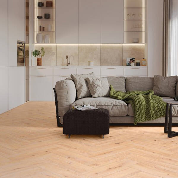 Керамограніт Ceramika Gres Limewood Light Brown 17,5x60 см, фото 2