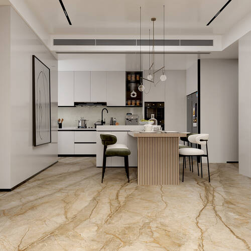 Керамограніт Almera Ceramica-2 K1890V8545YSR Lowren Gold 90x180см, фото 1