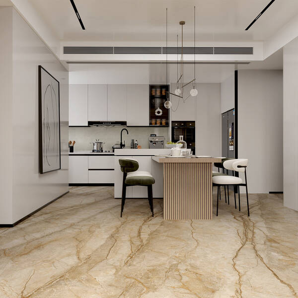 Керамограніт Almera Ceramica-2 K1890V8545YSR Lowren Gold 90x180см, фото 1