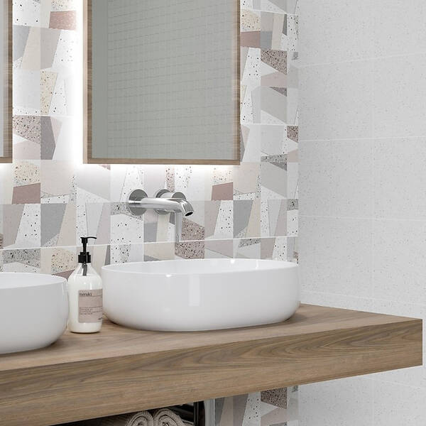 Керамогранит Opoczno Ua Rovena Light Grey Satin 42x42 см, фото 2