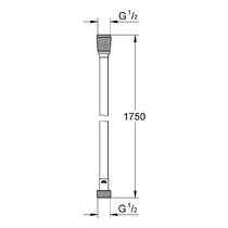 Душевой шланг Grohe Silverflex 28388DC1 суперсталь 1,75 м, фото №2