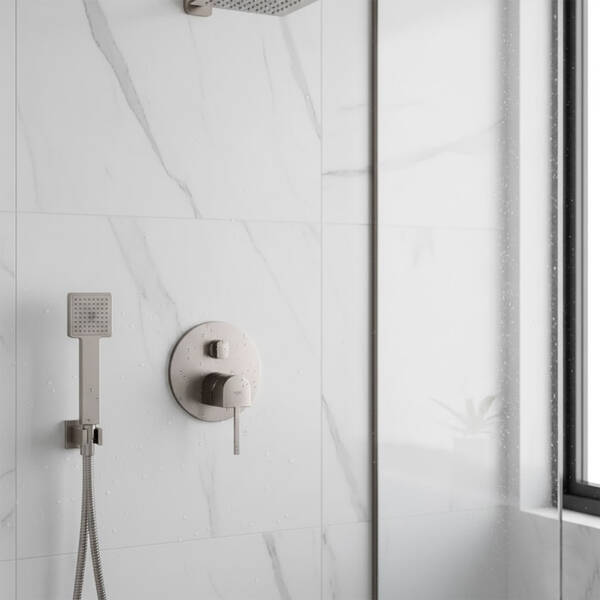 Змішувач прихованого монтажу для душу Grohe Plus 24093AL3 графіт темний матовий, фото 1
