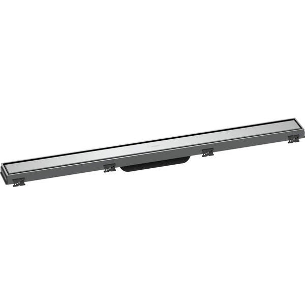 Решітка для душового каналу Hansgrohe RainDrain Match 56038000 з регульованою висотою, хром 800 мм, фото 1