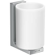 Склянка Axor Universal Rectangular 42604000 з тримачем, хром, фото №1