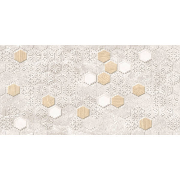 Плитка Golden Tile Zen Hexagon бежевий ZN1061 30x60 см, фото 1