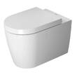 Унитаз подвесной Duravit Me By Starck 45290900A1 без ободка с крышкой Soft Close, фото 1