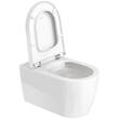 Унитаз подвесной Duravit Me By Starck 45290900A1 без ободка с крышкой Soft Close, фото 3