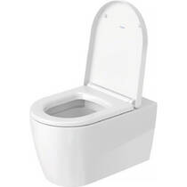 Унітаз підвісний Duravit ME by Starck 45290900A1 із сидінням Soft Close, білий глянець, фото №5