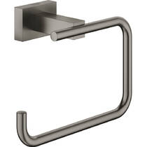 Тримач для туалетного паперу Grohe Essentials Cube 40507AL1 без кришки, графіт темний матовий, фото №1