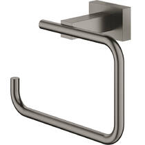 Тримач для туалетного паперу Grohe Essentials Cube 40507AL1 без кришки, графіт темний матовий, фото №2