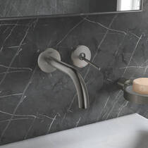 Змішувач прихованого монтажу для раковини Grohe Atrio 19287AL3 графіт темний матовий, фото №3