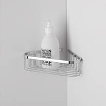 Полиця-кошик металева Decor Walther Basic DW 228 0705100 хром, фото №2