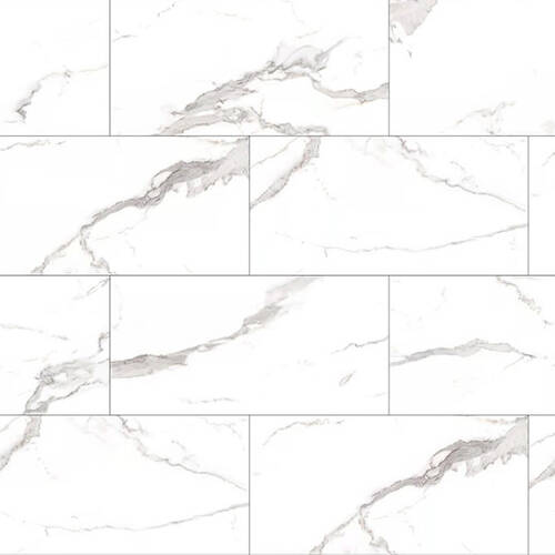 Вінілове покриття Materia SPС Marble Cristal Мармур 46x92 см, фото 2