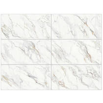 Керамограніт Almera Ceramica-2 WQX01990180GAS Calais White 90x180см, фото №4