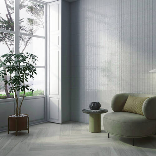Керамограніт Pamesa Walnut Argent 20х120 см, фото 2