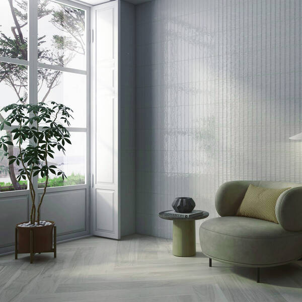 Керамограніт Pamesa Walnut Argent 20х120 см, фото 2