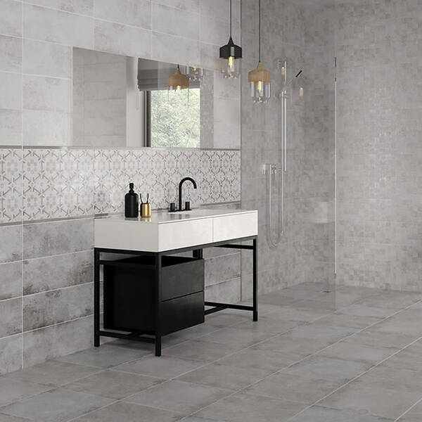 Керамограніт Cersanit Concrete Style Grey 42x42 см, фото 2