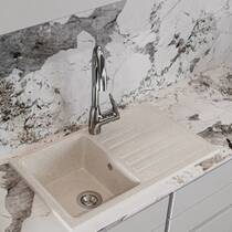 Кухонна мийка Miraggio Versal врізна, колір пісочний Sand, фото №3