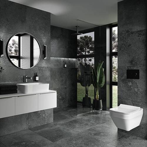 Керамограніт Cersanit Candy Gptu 1202 Graphite 59,8x119,8 см, фото 1