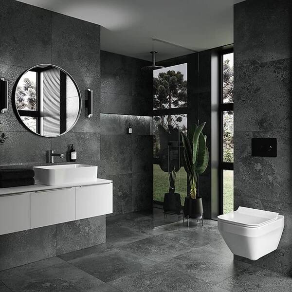 Керамограніт Cersanit Candy Gptu 1202 Graphite 59,8x119,8 см, фото 1