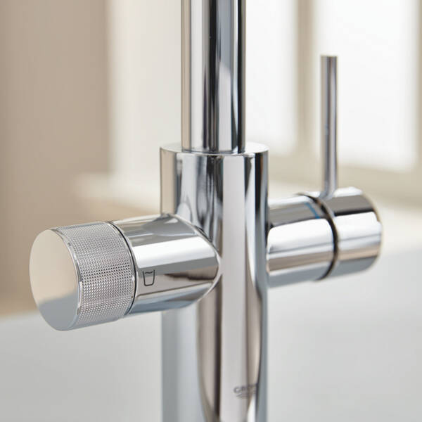 Змішувач для кухні Grohe Blue Pure Minta 30588000 з фільтром, хром, фото 3