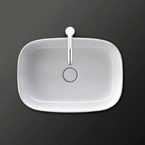 Раковина Duravit Zencha 2373550079 55 см белый глянец, фото №6