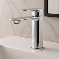 Змішувач для раковини Devit Quadra 5040010 хром, фото №1