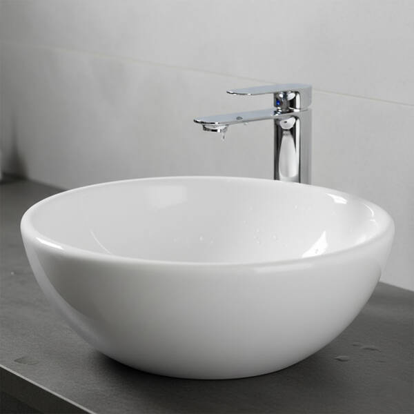 Смеситель для раковины Devit Quadra 5040020 высокий, хром, фото 1