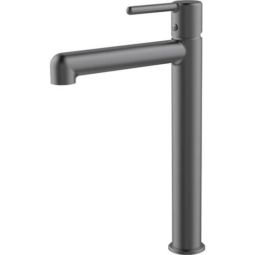 Змішувач для раковини Devit Do It 5050020В високий, колір brushed gun metal, фото 1