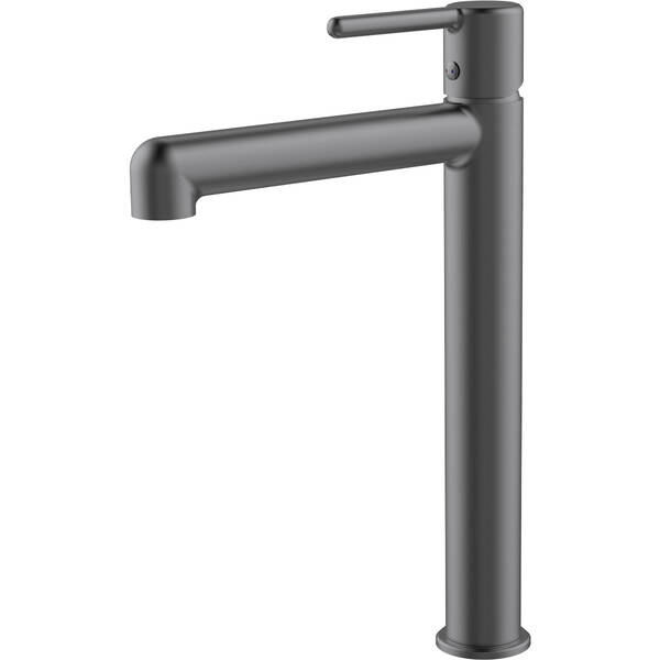 Змішувач для раковини Devit Do It 5050020В високий, колір brushed gun metal, фото 1