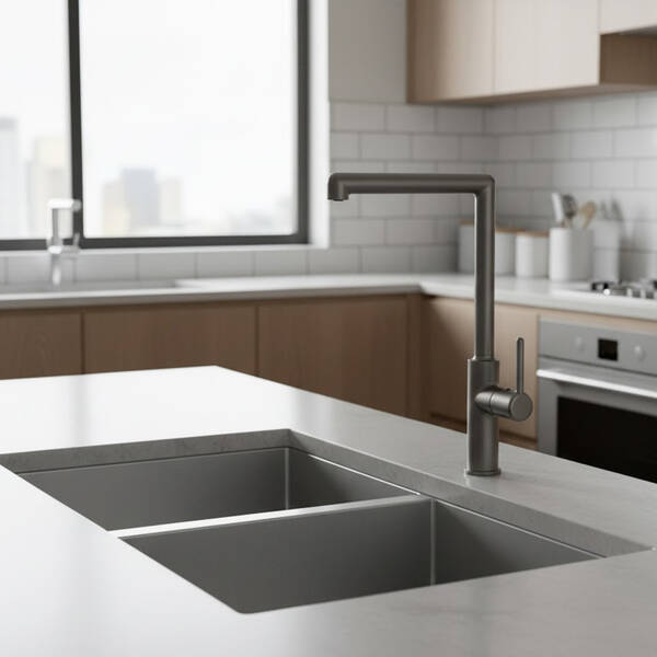 Змішувач для кухні Devit Do It 5050050В колір brushed gun metal, фото 1
