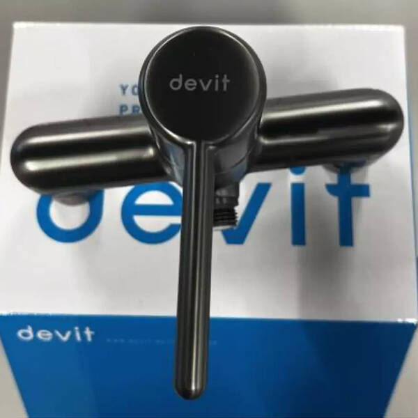 Змішувач для душу Devit Do It 5050040В колір brushed gun metal, фото 4