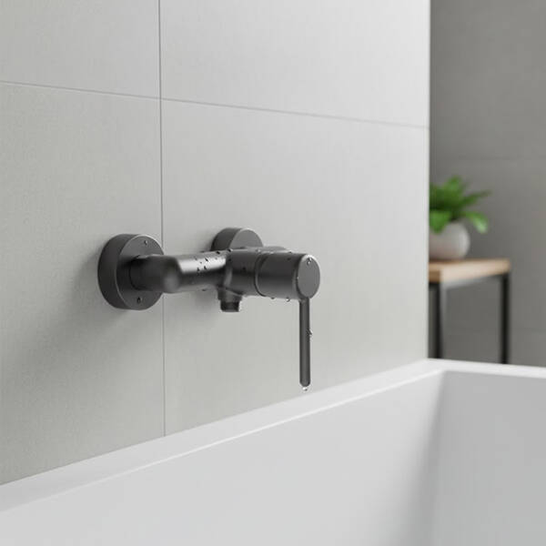 Змішувач для душу Devit Do It 5050040В колір brushed gun metal, фото 1