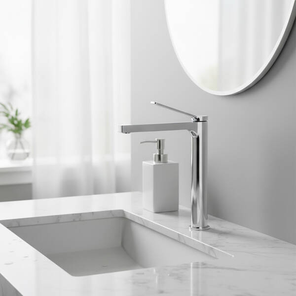 Смеситель для раковины Devit Fly 5060020 высокий, хром, фото 1