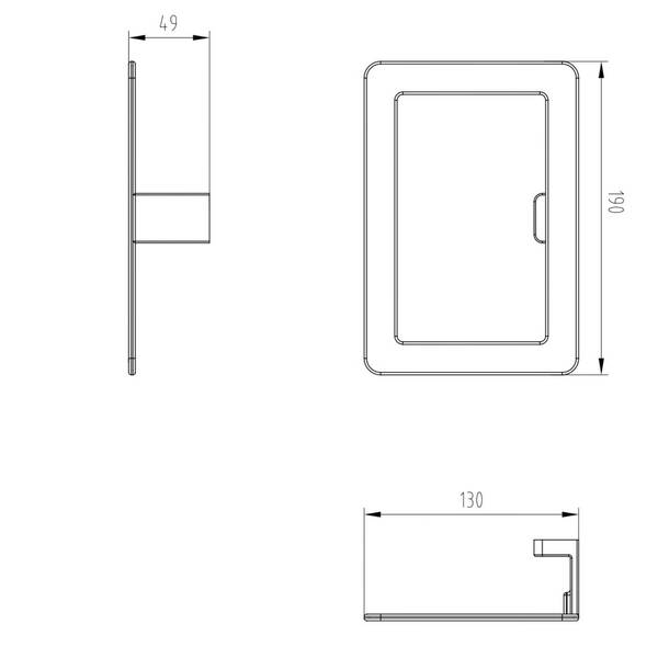 Тримач-кільце для рушників Devit Do It 4030130 brushed gun metal, фото 2