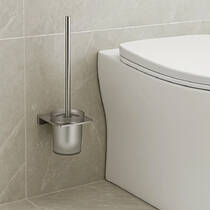 Щітка для унітаза Devit Do It 4030170 з тримачем, графітовий, фото №1