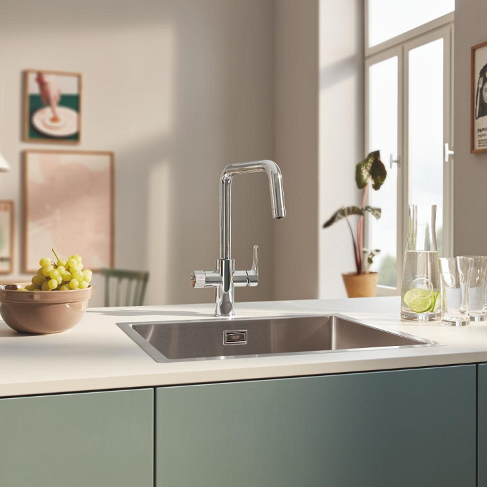 30583000 GROHE Blue Pure Eurosmart U-spout Змішувач з можливістю підключення до фільтру, хром (1 сорт)