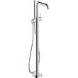 Змішувач для ванни Hansgrohe Tecturis S 73440000 підлоговий, хром, фото 1