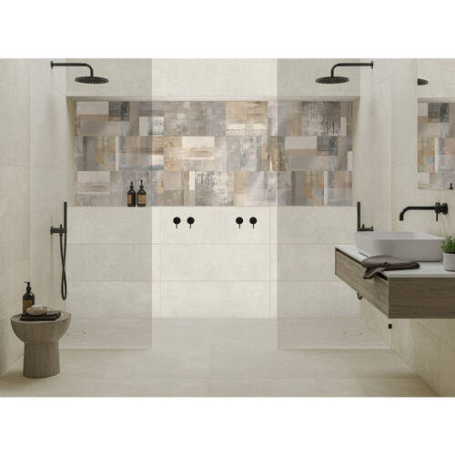 Плитка Azteca Shellstone R90 White 30х90 см, фото 2